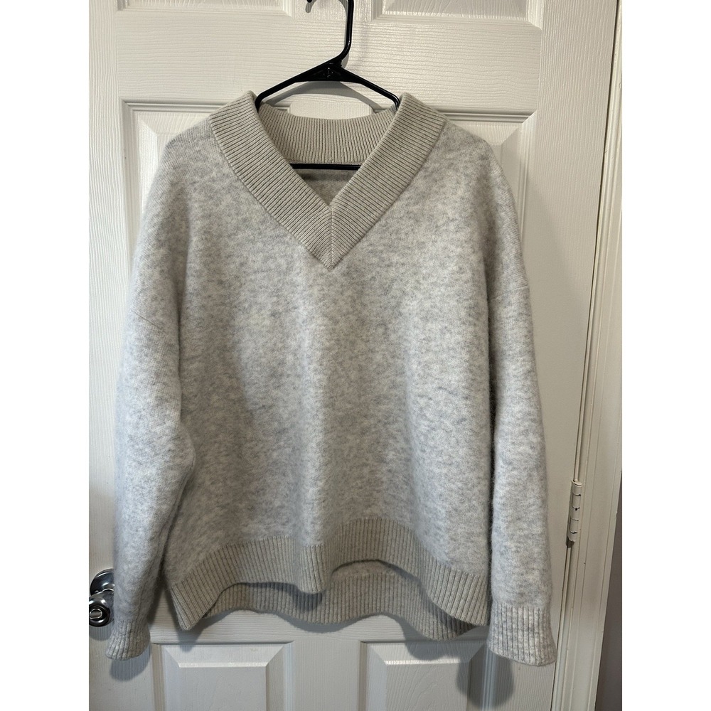 Lululemon Alpaca Wool‎ Blend V Neck Sweater Women's Large